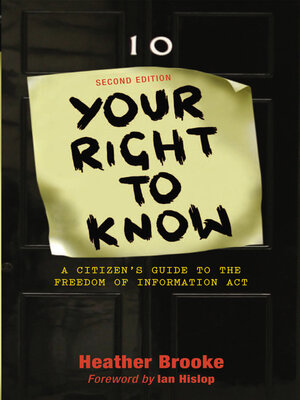 cover image of Your Right to Know